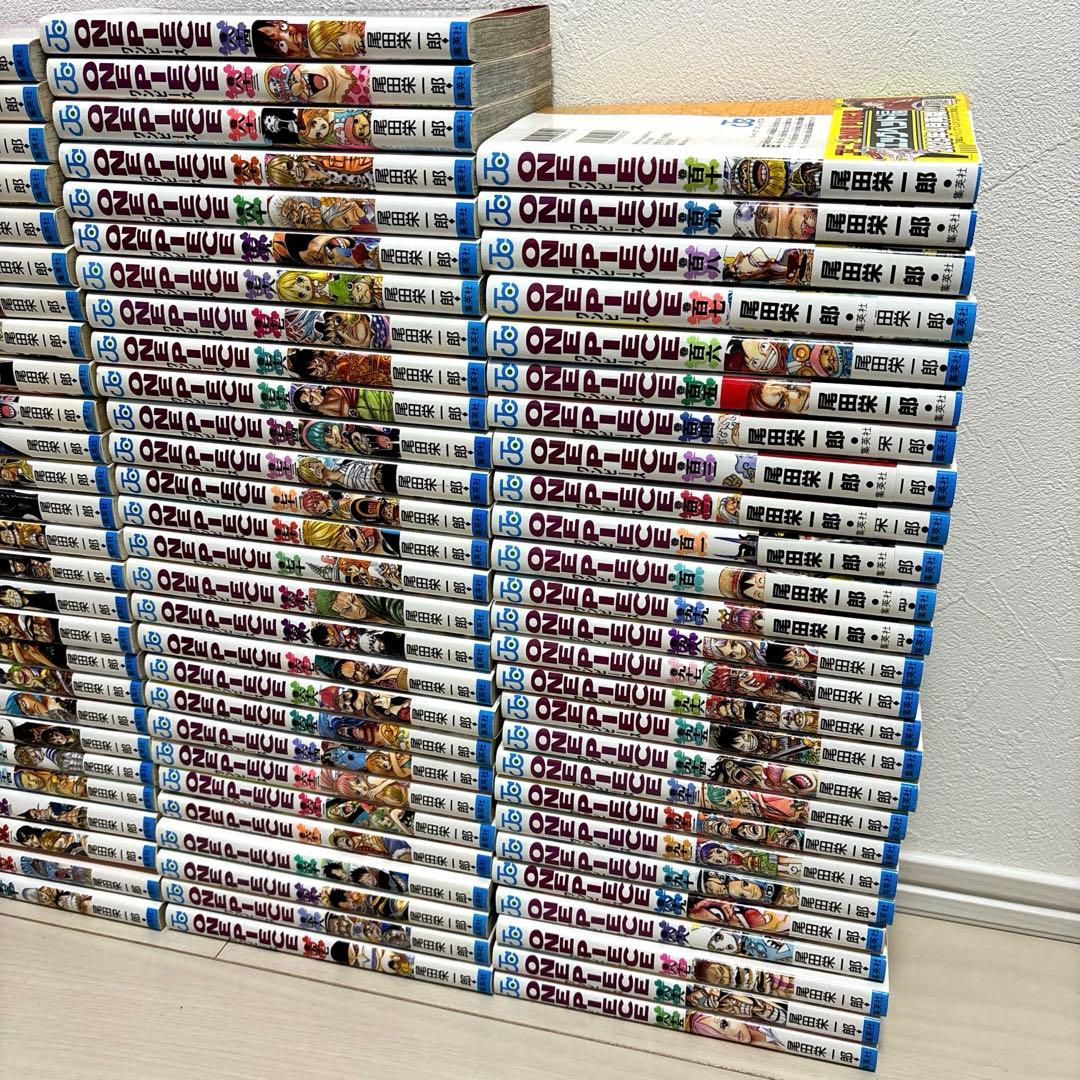 ONE PIECE ワンピース　1巻〜110巻セット(794巻付き)