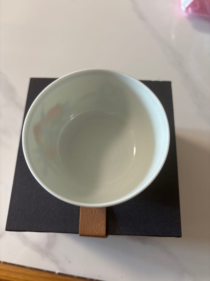 中国清時代　闘彩三多文茶碗 盃 豆彩 鬥彩 大清雍正年製在銘 官窯