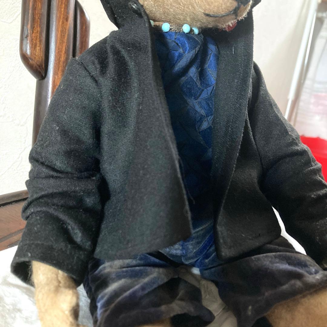 ⭐️フランスアンティークを纏った紳士なテディベア　テディベア作家　アンニュイベア⭐️