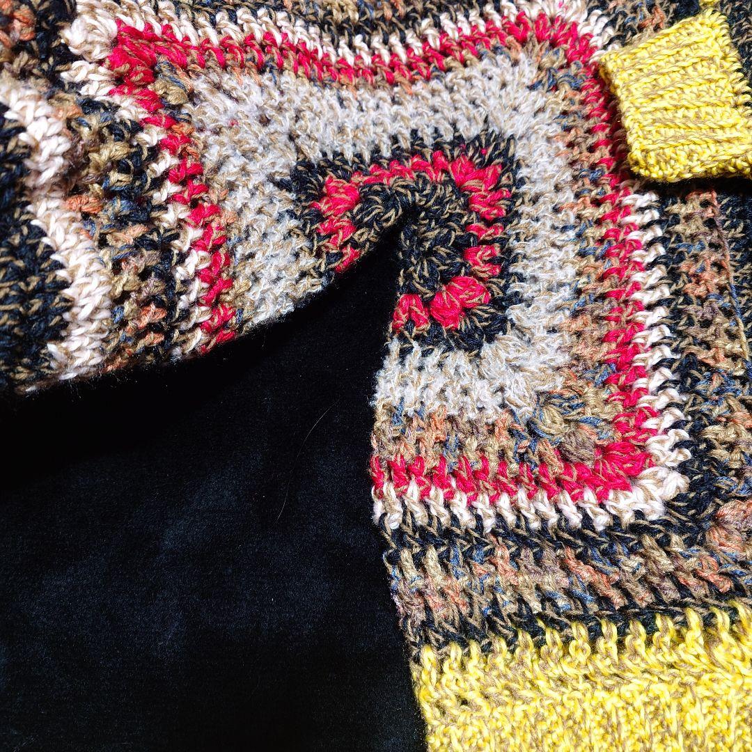 もこもこひつじ　マンドラゴラのあみぐるみ