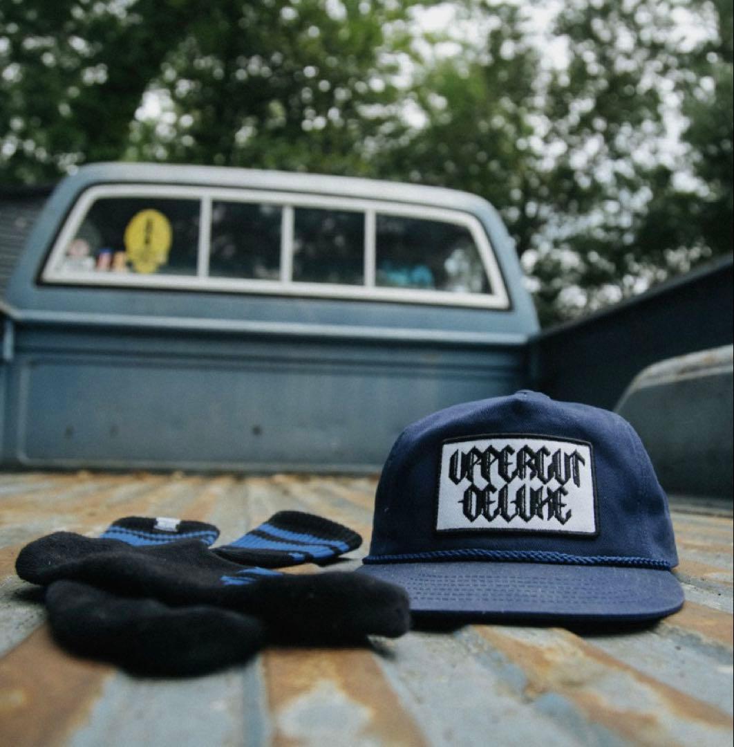 UPPERCUT DELUXE ワーキングブルース　キャップ & ラインソックス