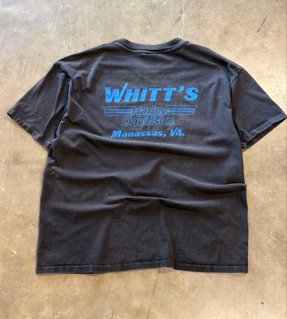 Harley Davidson Tシャツ XL サンダー　激レアハーレー