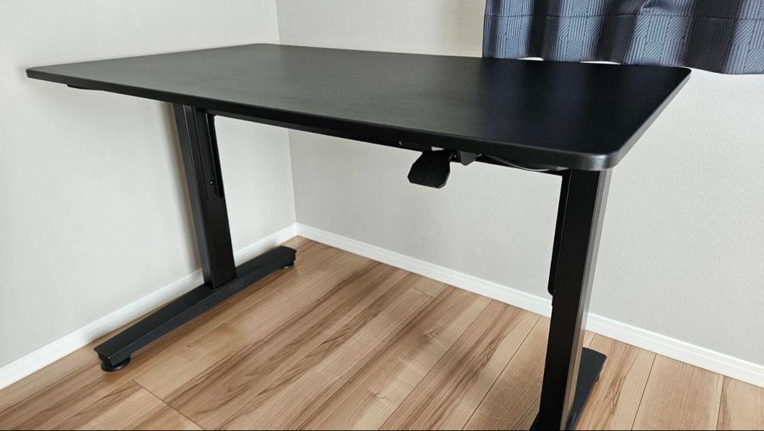 昇降デスク　山善