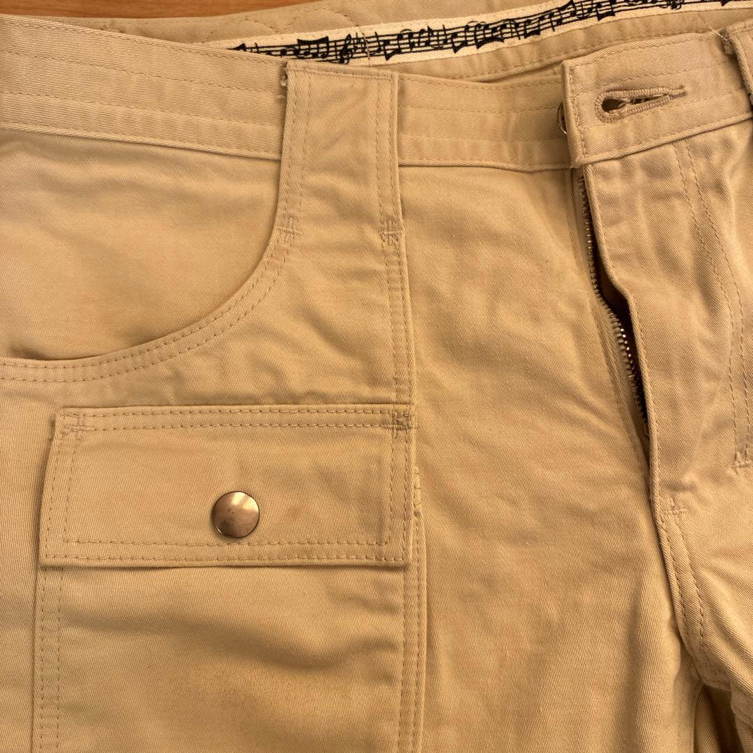 ナンバーナインベージュ ストレートレッグ チノパン