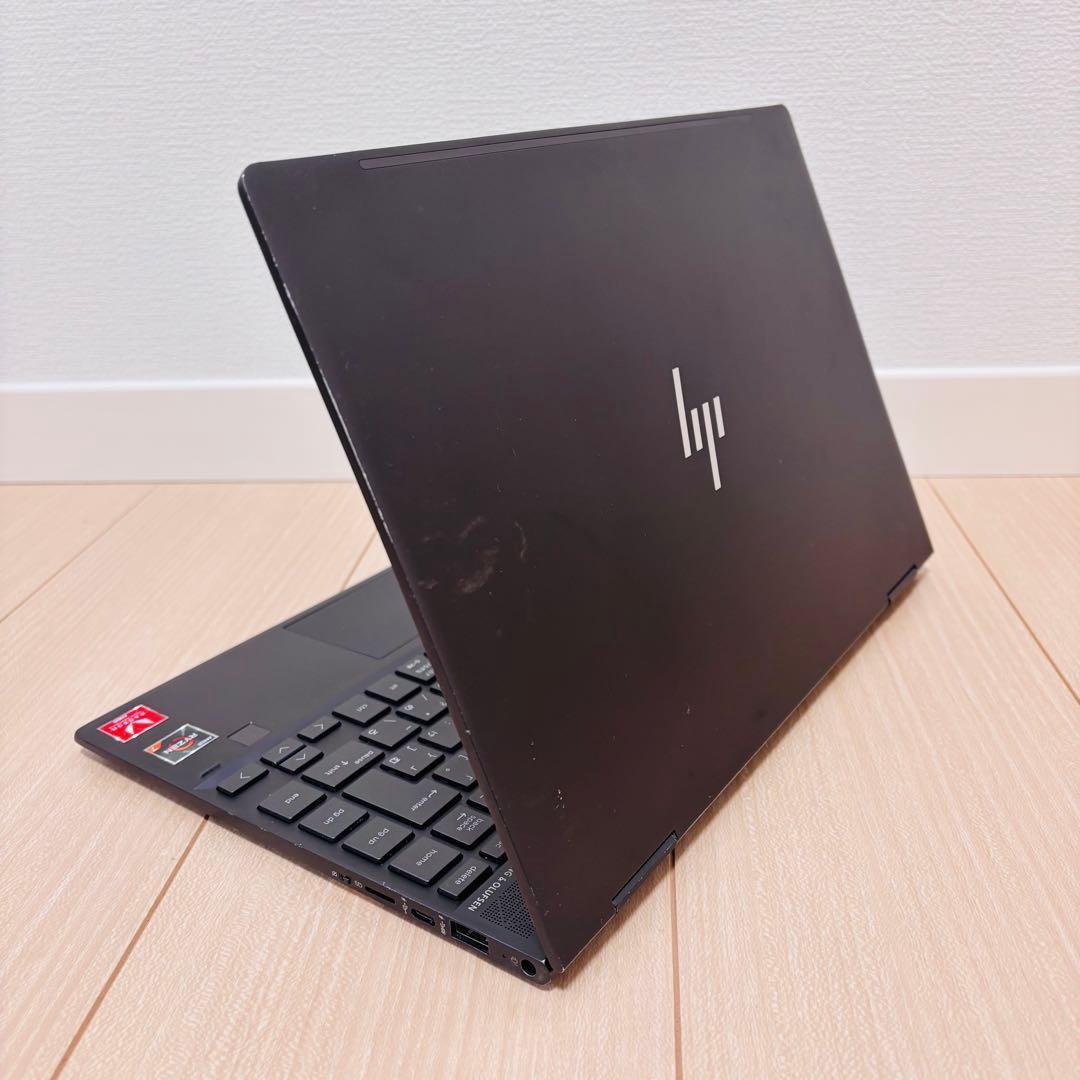 【良品】HP office ENVY ノートパソコン 黒 13-ar0003au