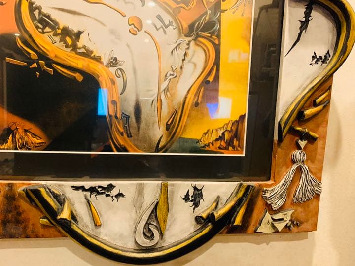 名画柔らかい時計