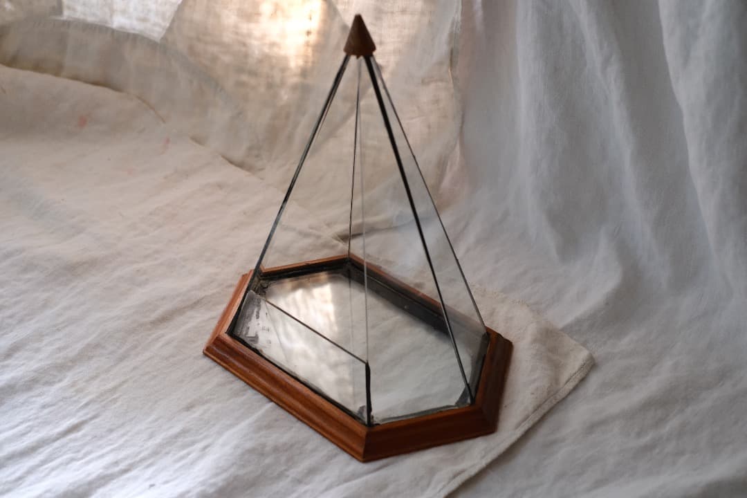 フランスアンティーク｜ヘキサゴンのテラリウム