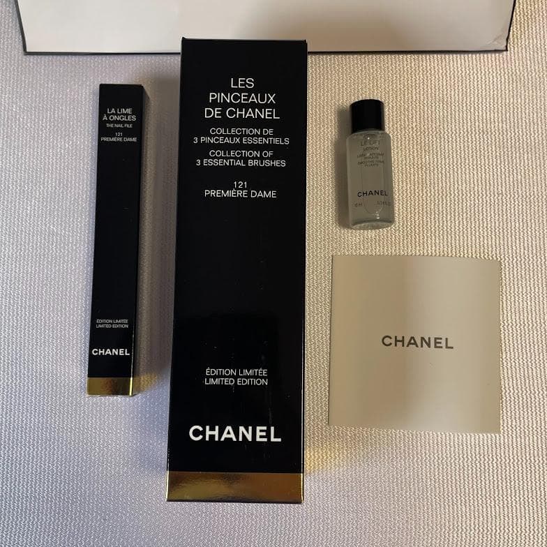 ★ シャネル メイクブラシ3種 121 プルミエールダム サンプル付 限定セット