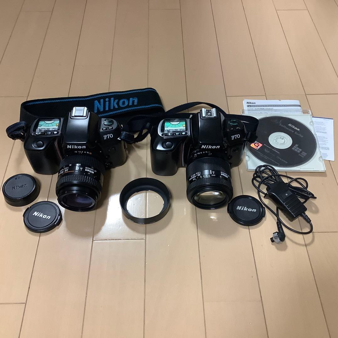 Nikon F70一眼レフ　フィルムカメラ2台
