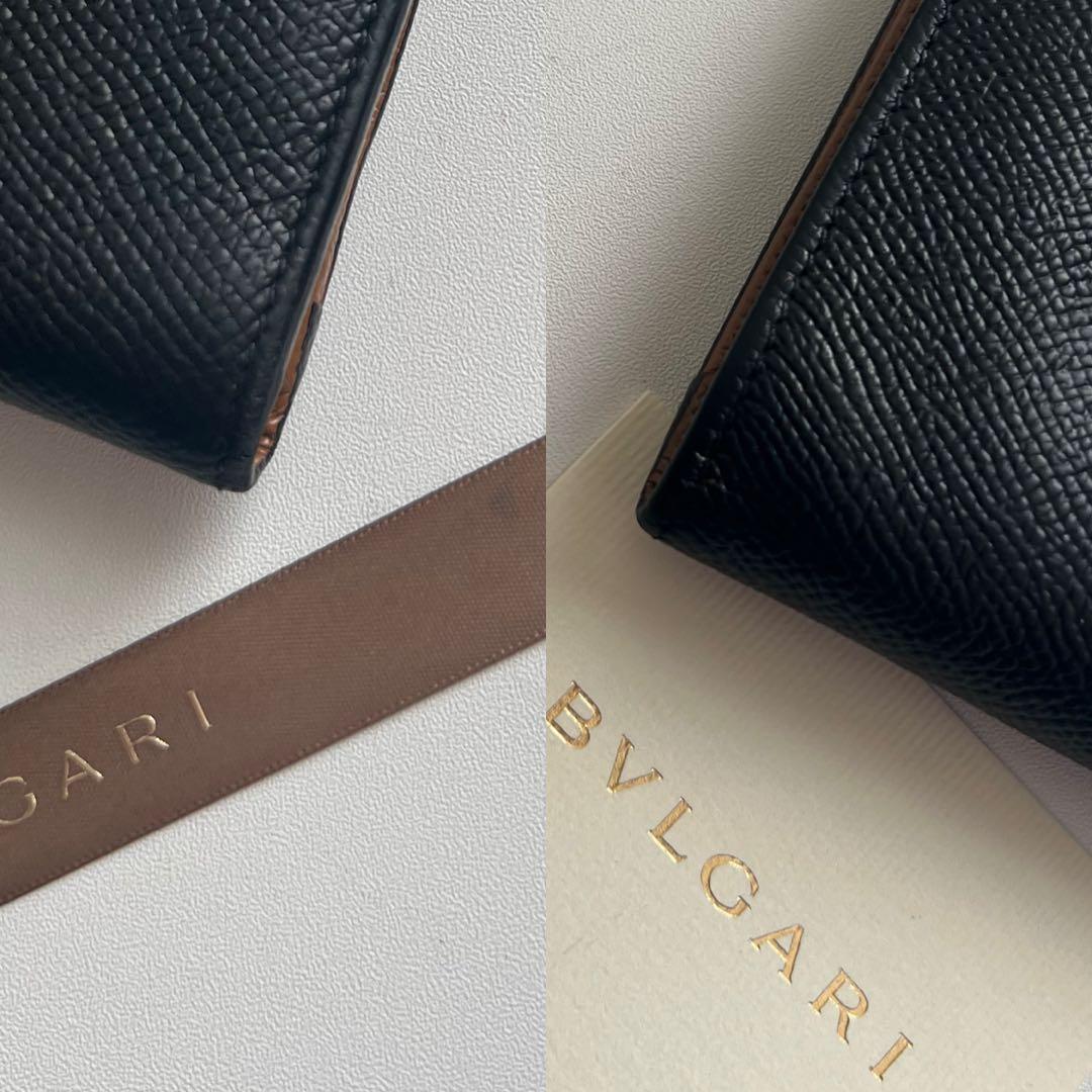 55 極上美品 BVLGARI ブルガリ 2つ折り財布