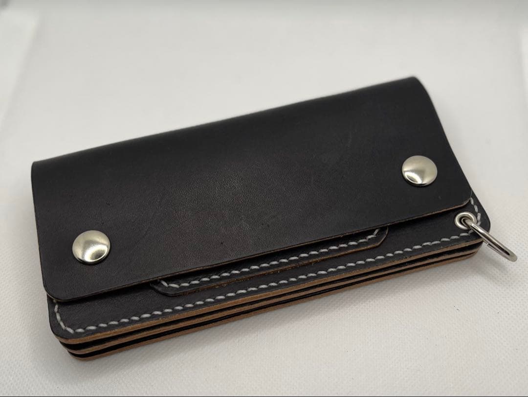 トラッカーウォレット TW-01 姫路レザー 丘染め 茶芯 アウトレット