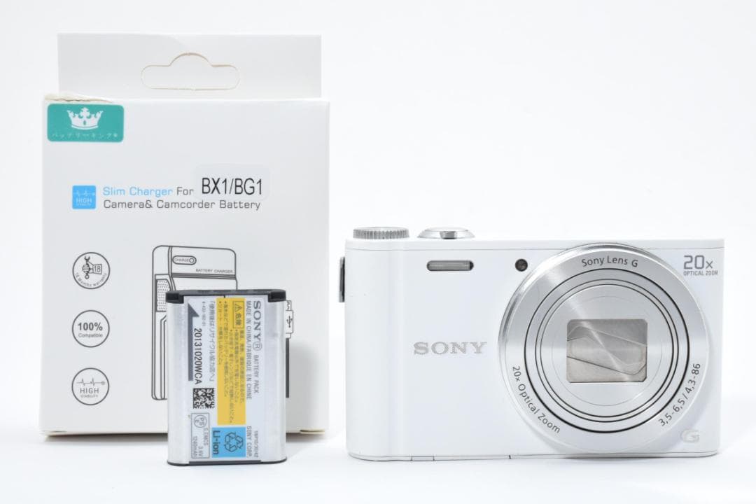 ソニー　SONY Cyber-shot DSC-WX300 ホワイト