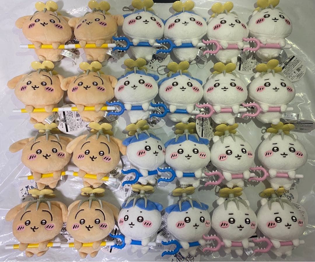 ちいかわ 討伐マスコット ちいかわ ハチワレ うさぎ 3種 8セット