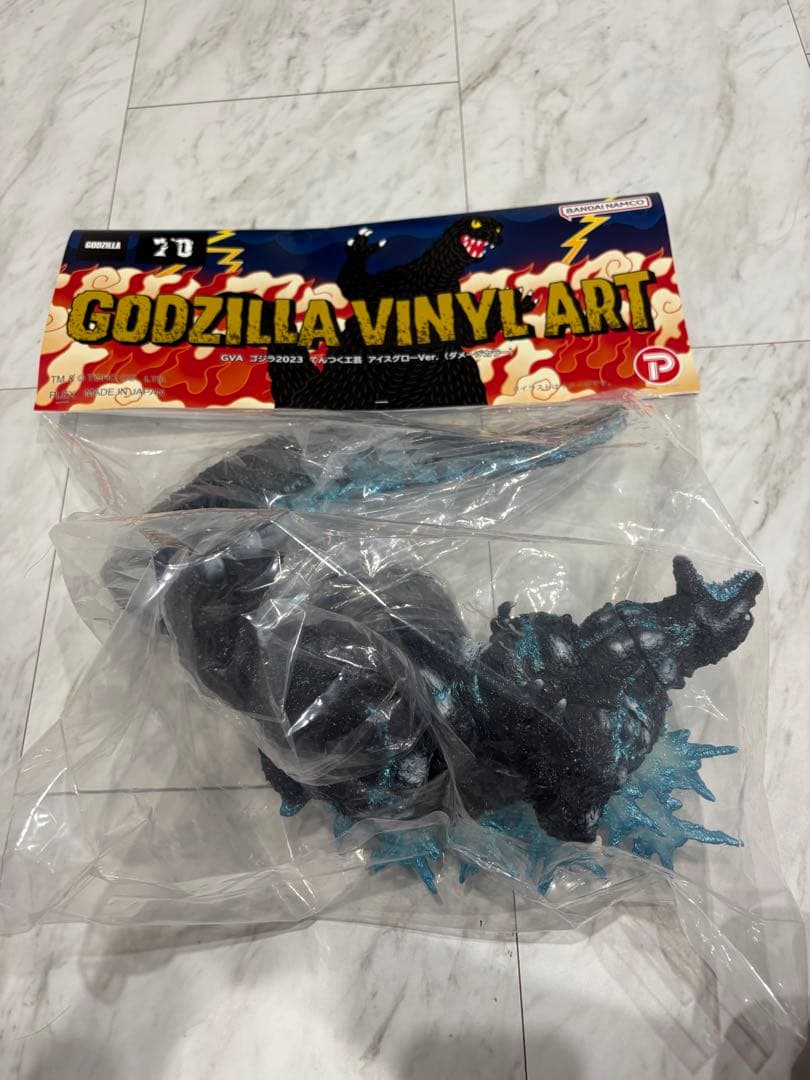ゴジラ2023 てんつく工芸 アイスグローver. 新品未開封　ゴジラキャラバン