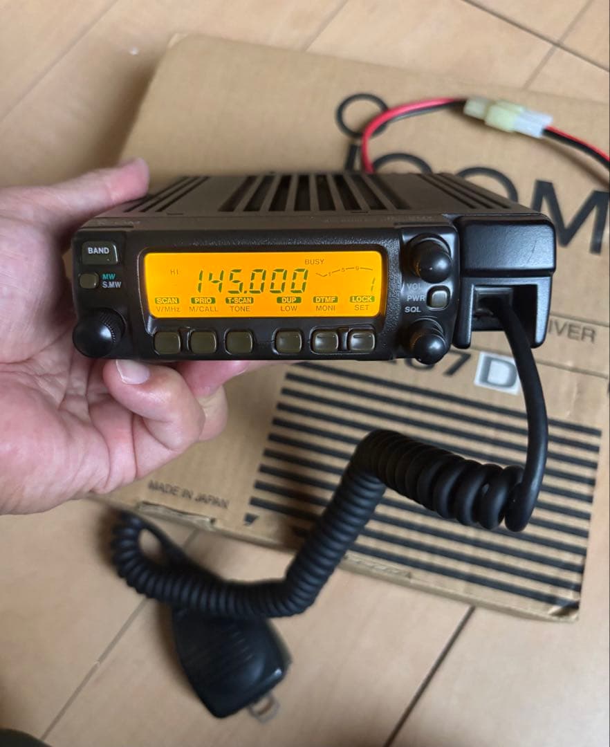 ICOM IC-207D デュアルバンド FMトランシーバー