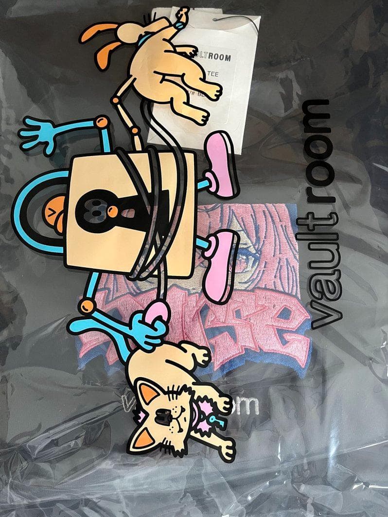 トップス M vaultroom nqrse TEE / BLACK