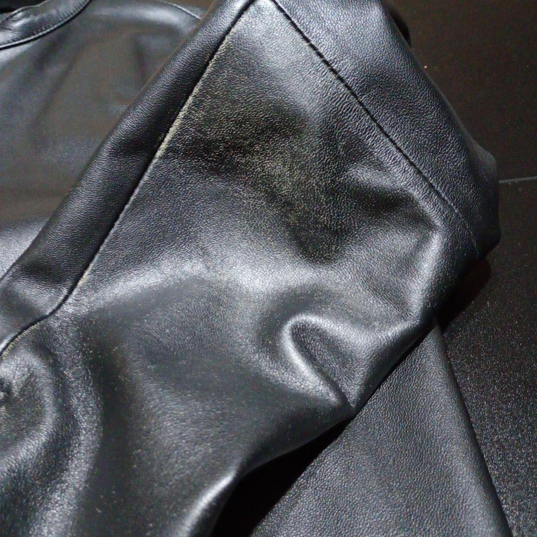 最終値下げ　tk.TAKEO KIKUCHI ラムレザー ライダース XL