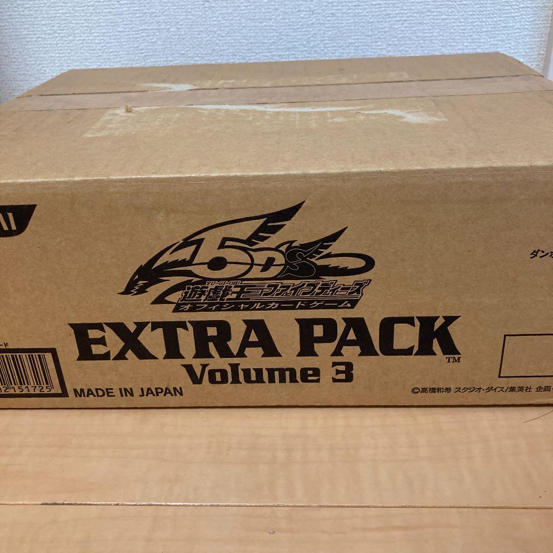 新品未開封　遊戯王 エクストラパック vol.3 1カートン 24BOX
