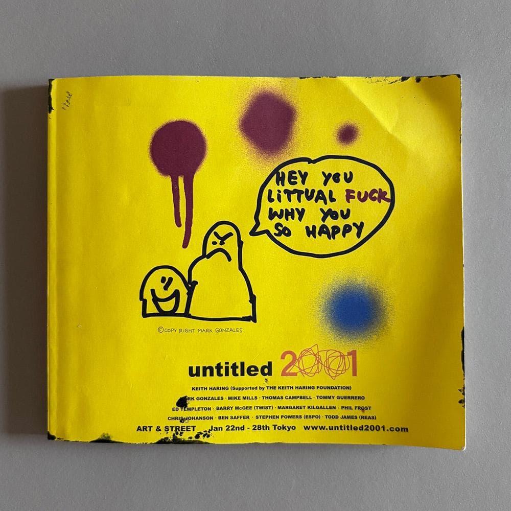 Untitled 2001 ブックレット（サイン入り）