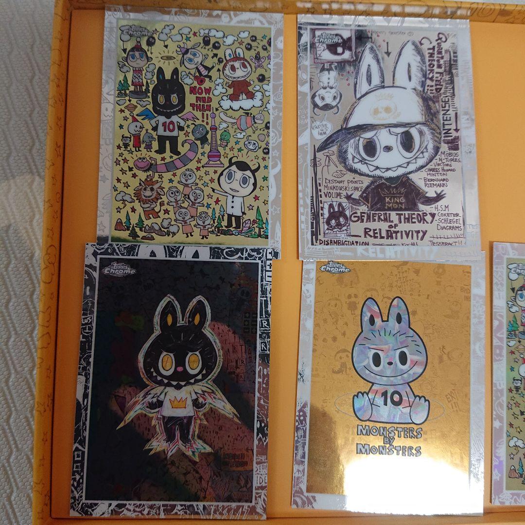 2025 topps Chrome labubuカードセット！プリントサイン入り