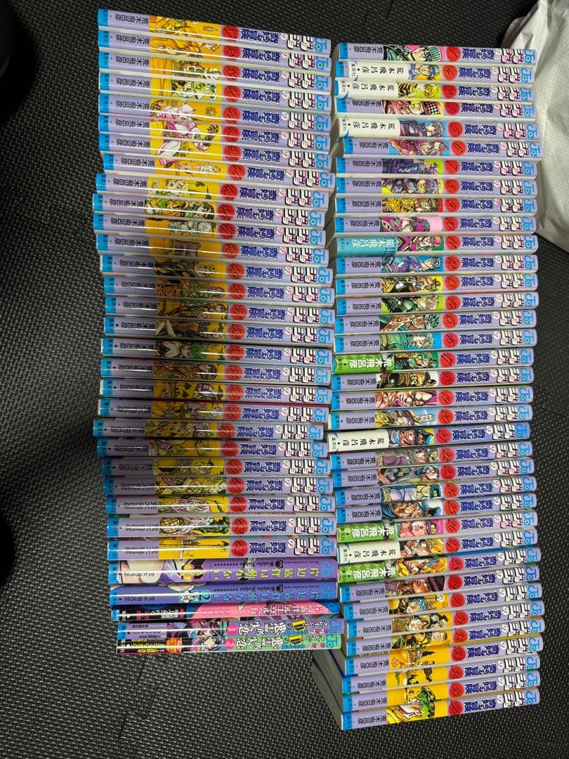 ジョジョの奇妙な冒険全巻セット　1〜5部（岸辺露伴は動かないなど）