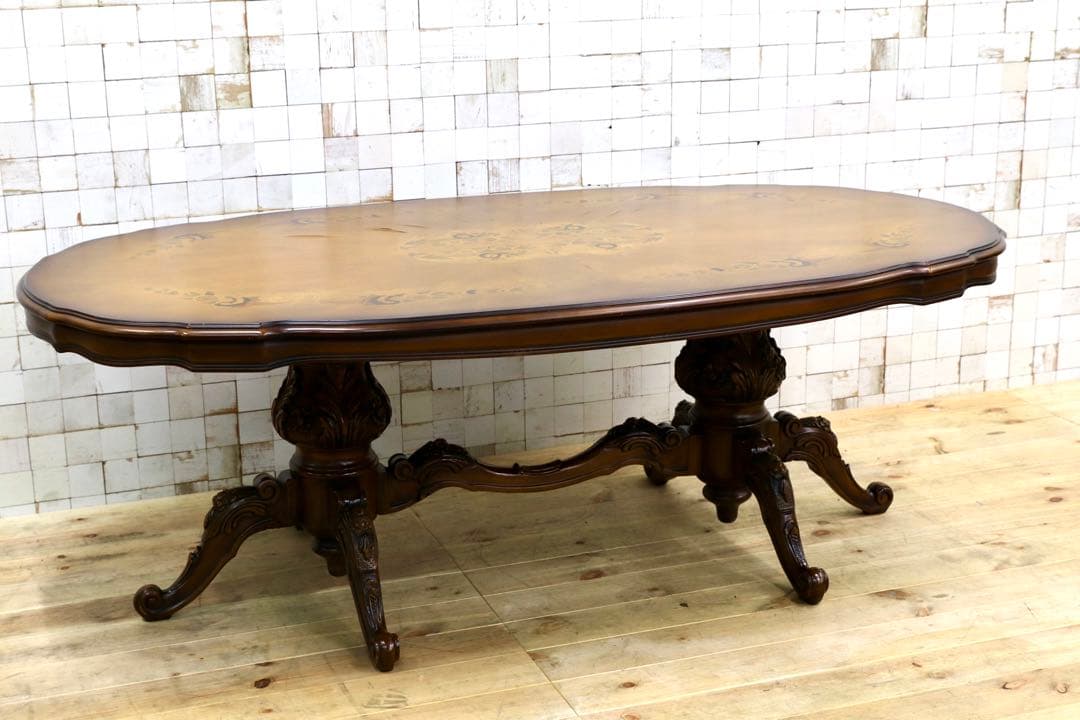 GMIO29○domani / ドマーニ ルイXY ルイ15世 ダイニングテー