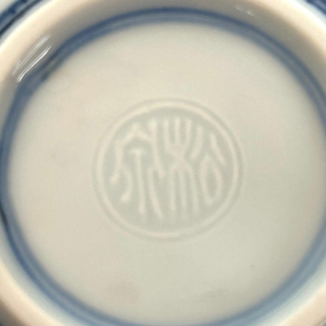 【未使用】京焼 清水焼 京都 香炉 染付け 平安 木箱入り 土山 松泉作