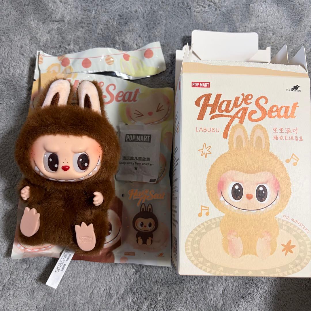 popmart Haveaseat Labubuシークレットduoduo 正規品