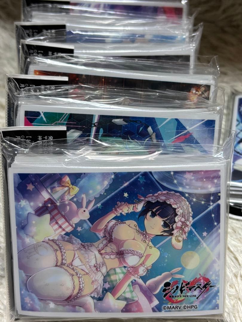 【新品　未開封】閃乱カグラ　スリーブ　9個セット　シノビマスター　NEW