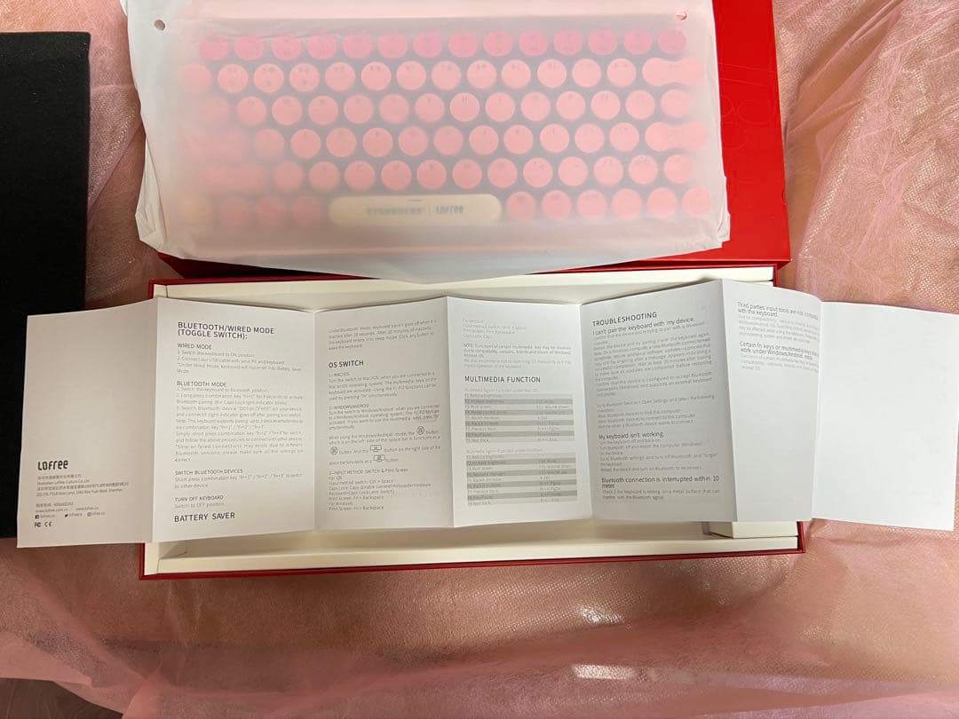 新品未使用 激レア キーボード STARBUCKS LOFREE 海外限定 中国