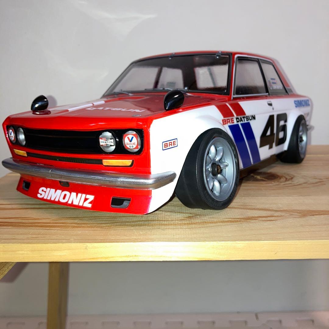 ABCホビー　510ブルーバード(BRE仕様) Mシャーシ用ボディ