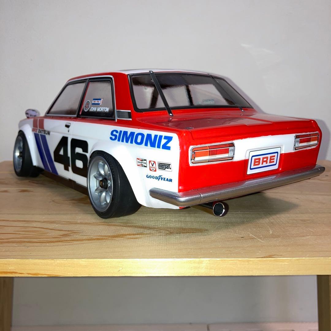 ABCホビー　510ブルーバード(BRE仕様) Mシャーシ用ボディ