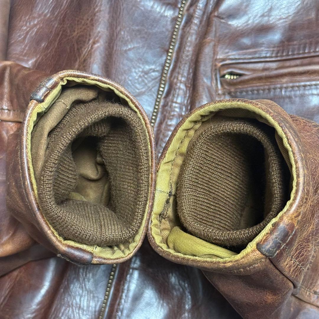 5th飛行機タグ エアロレザーハイウェイマン 馬革 ホースハイド