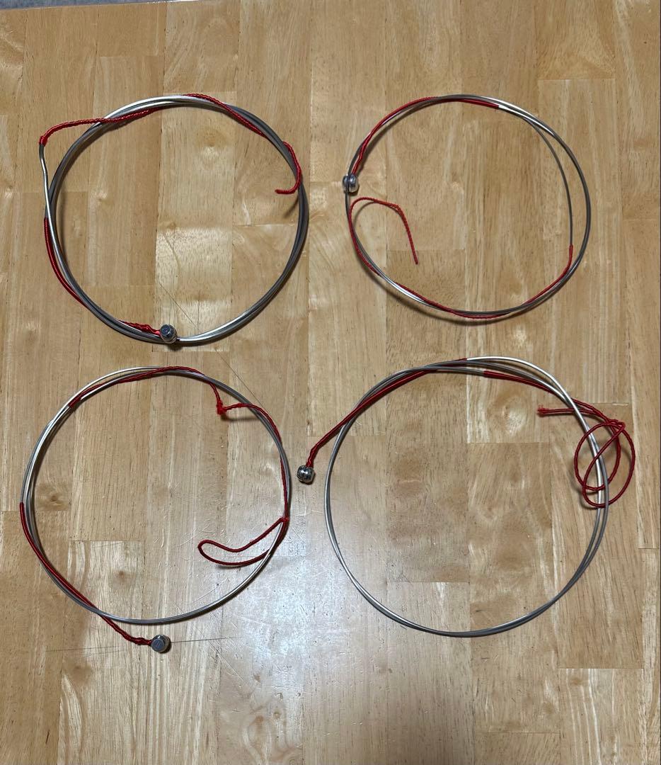中古美品 SPIROCOREコントラバス弦4本セット S42 4/4 ミディアム