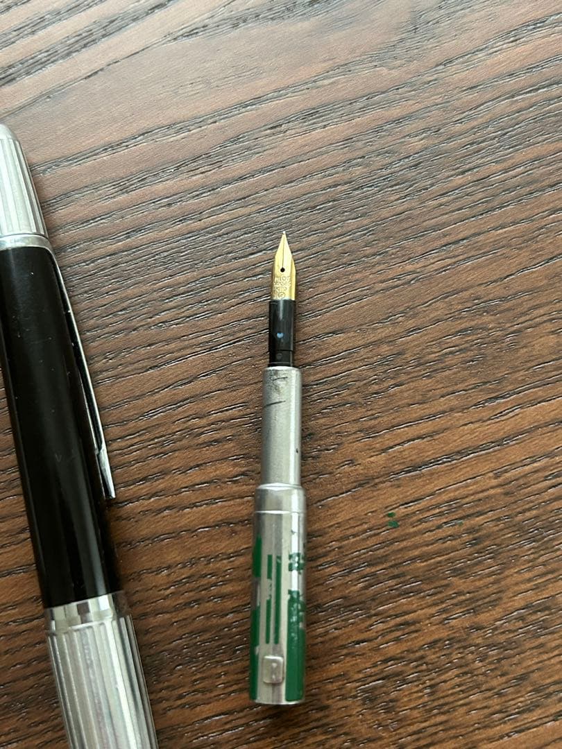 パイロット キャップレス 万年筆 蝕刻 食刻