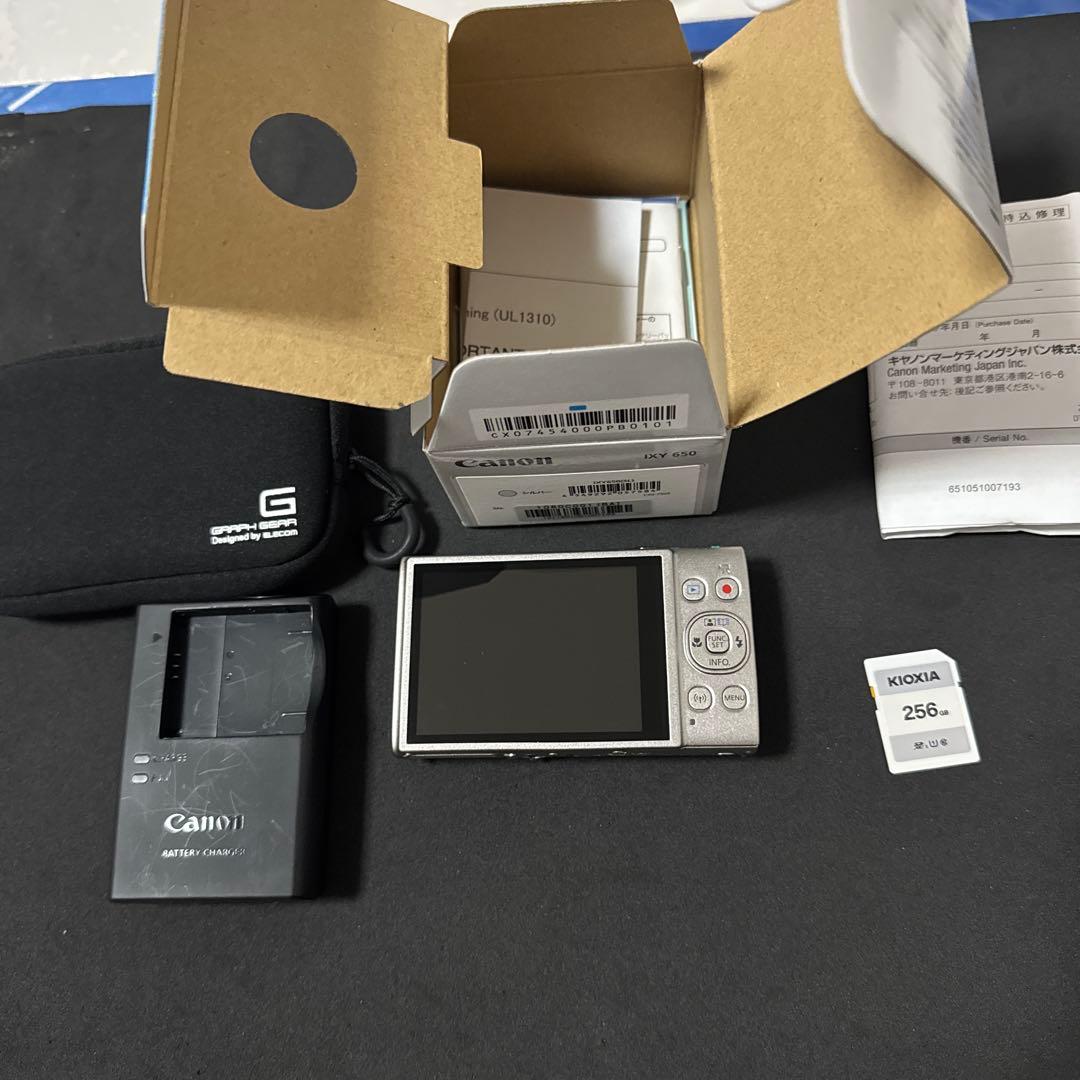 Canon コンパクトデジタルカメラ IXY 650