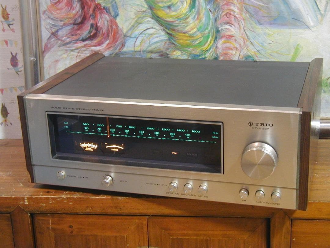 ★TRIO KT-5007 FM/AMチューナー。トリオ　ケンウッド