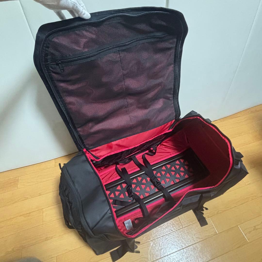 美品ノースフェイス キャリーバッグ トラベル ローリングサンダー30 カバー付き