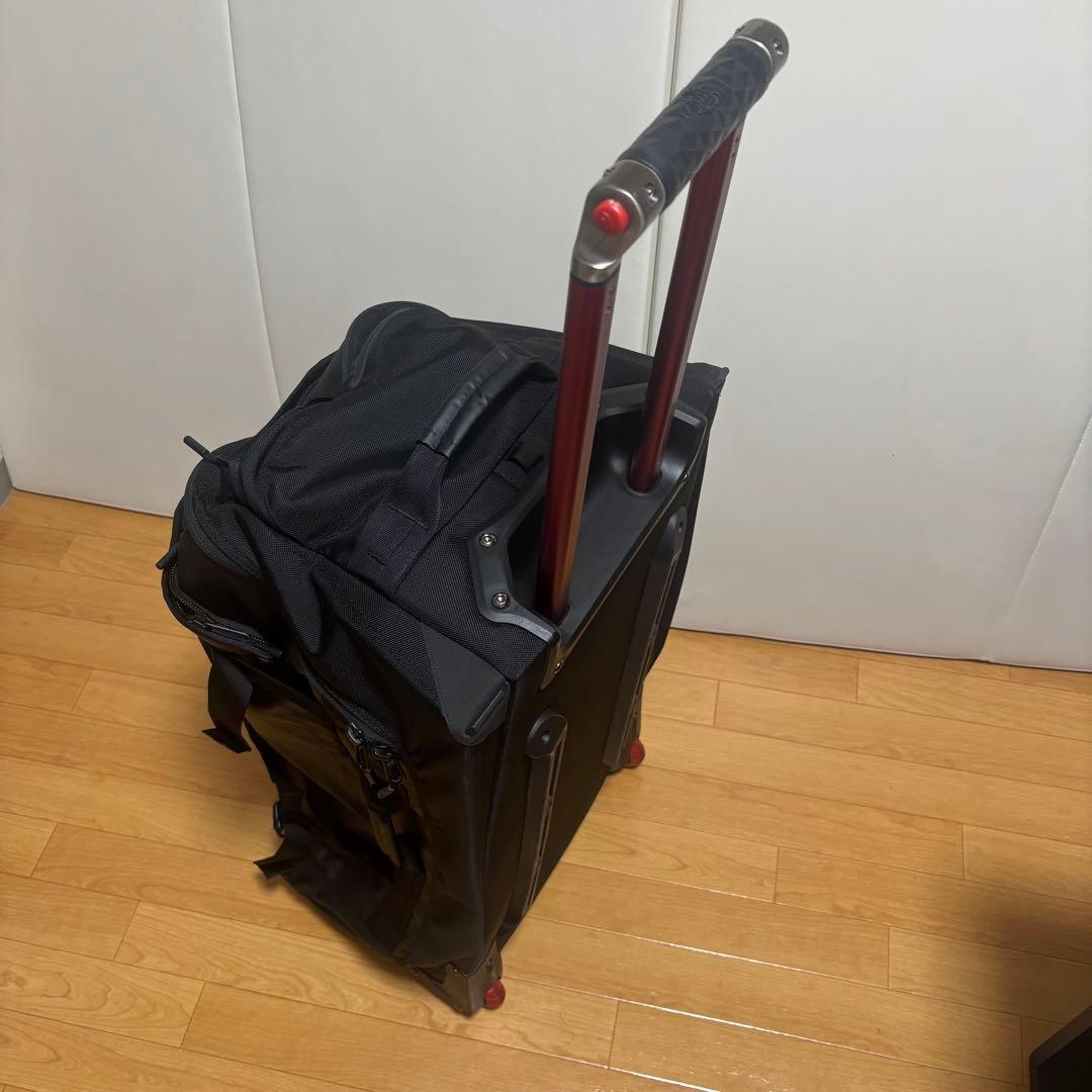 美品ノースフェイス キャリーバッグ トラベル ローリングサンダー30 カバー付き