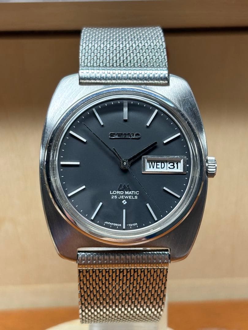 セイコー ロードマチック美品 高精度なCal56系搭載2024年8月OH済み