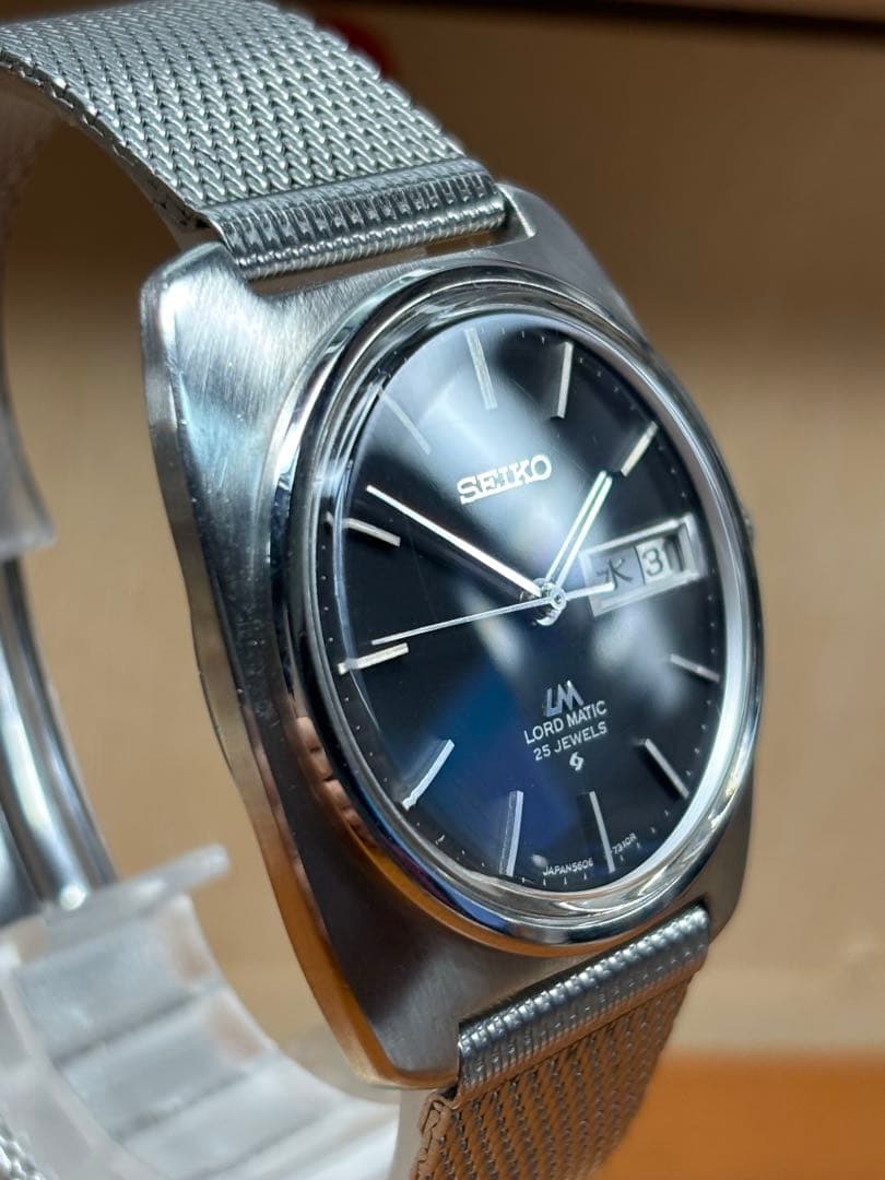 セイコー ロードマチック美品 高精度なCal56系搭載2024年8月OH済み