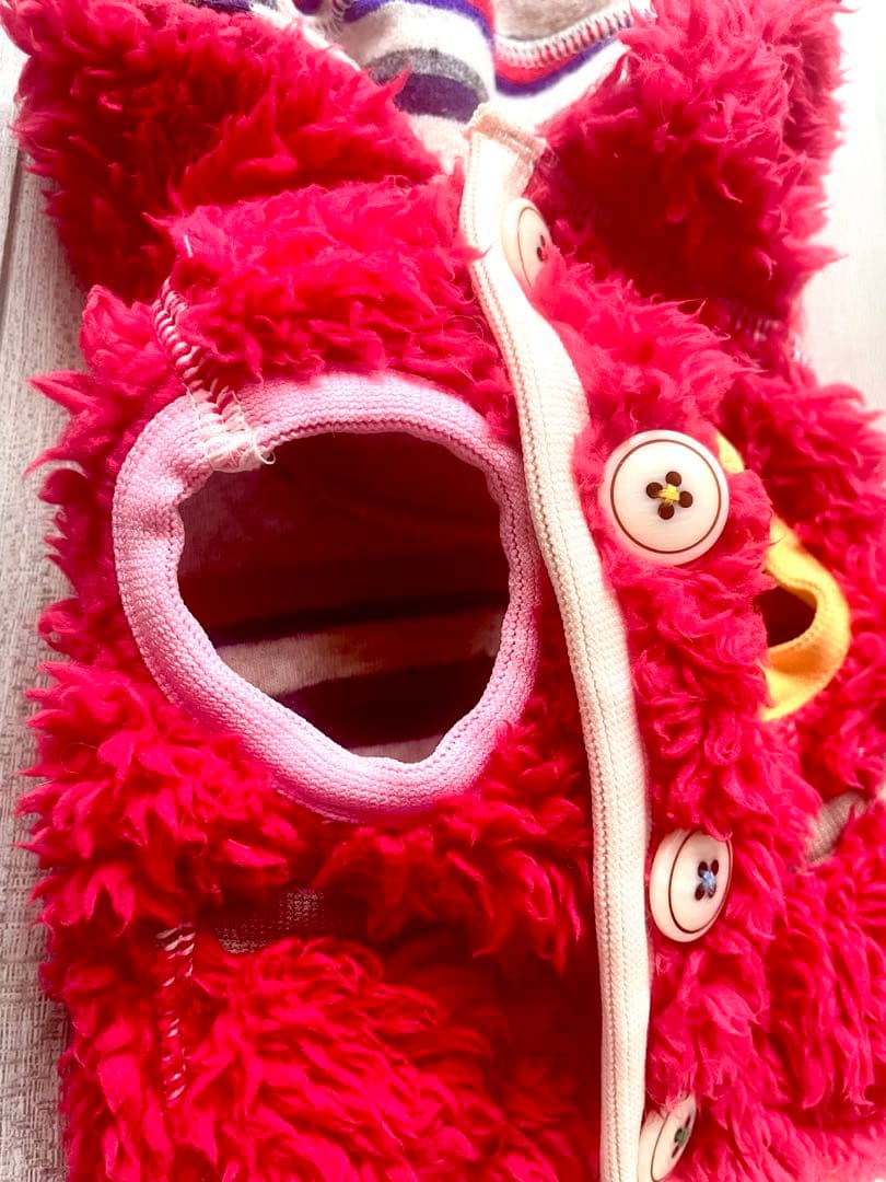 AtelierGG ボアフィールドベスト 赤 アトリエGG 1