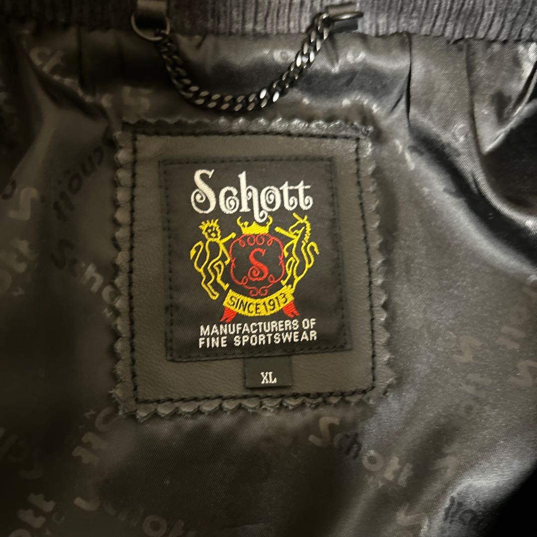 Schott シープスキン クラシックレーサー