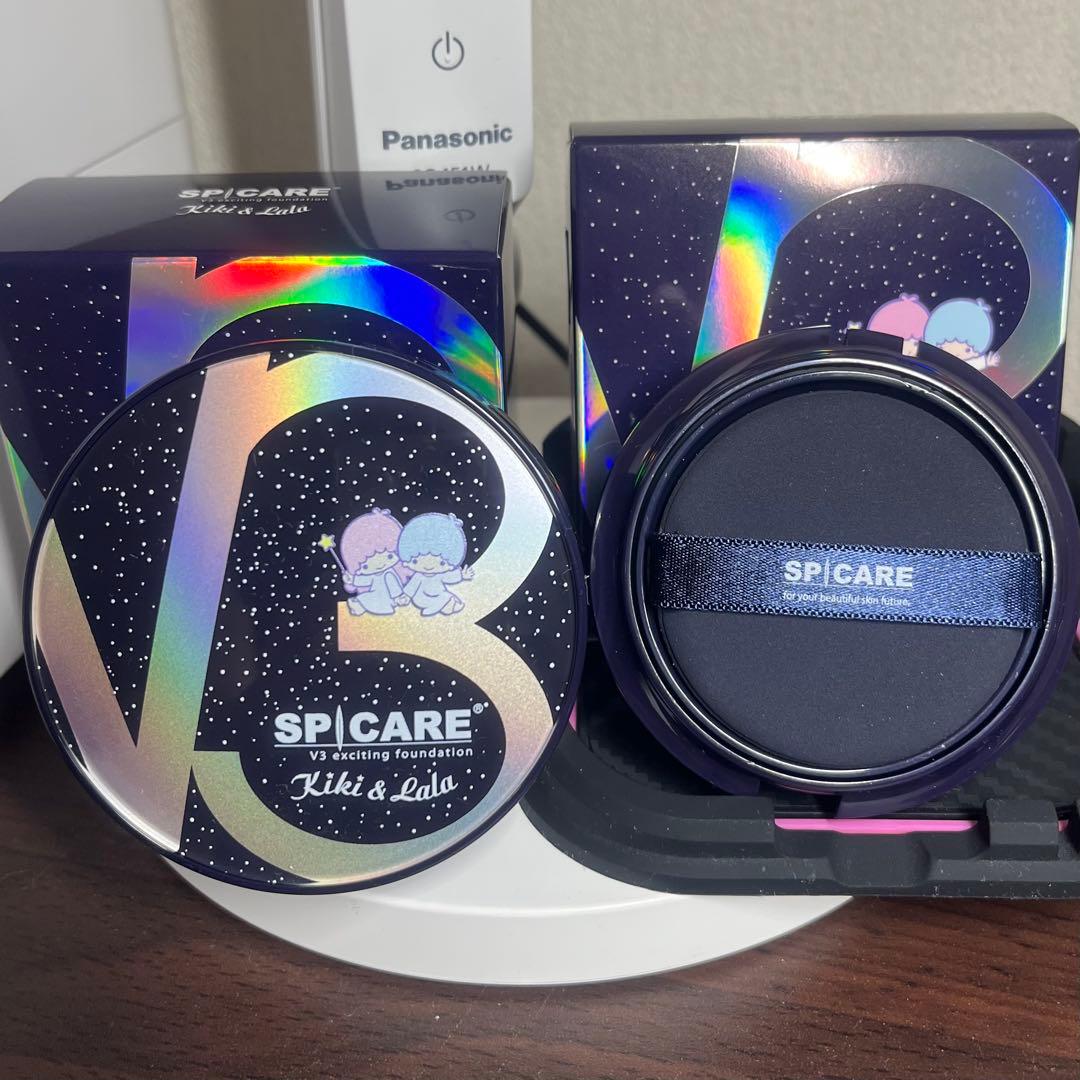 スピケアV3 エキサイティングファンデーション本体&レフィル 新品　正規品保証