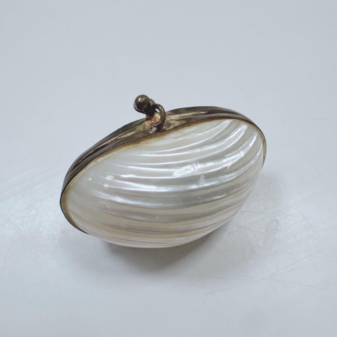 k2130 フランス アンティーク マザーオブパール　白蝶貝