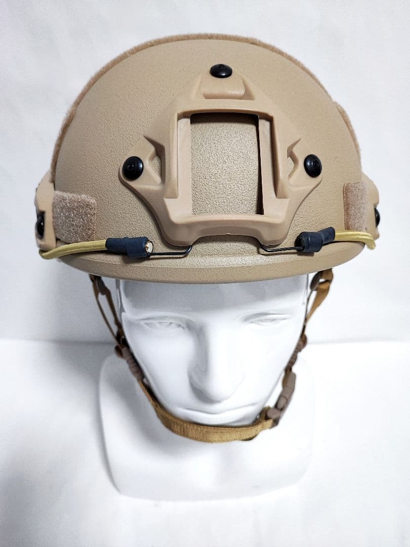 NIJ IIIA レベル3A Fast型 防弾ヘルメット TAN 新品未使用