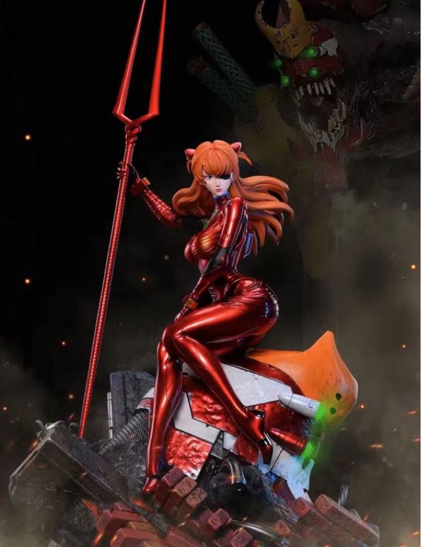 新世紀エヴァンゲリオン AYO アスカ フィギュアガレージキットガレキスタチュー