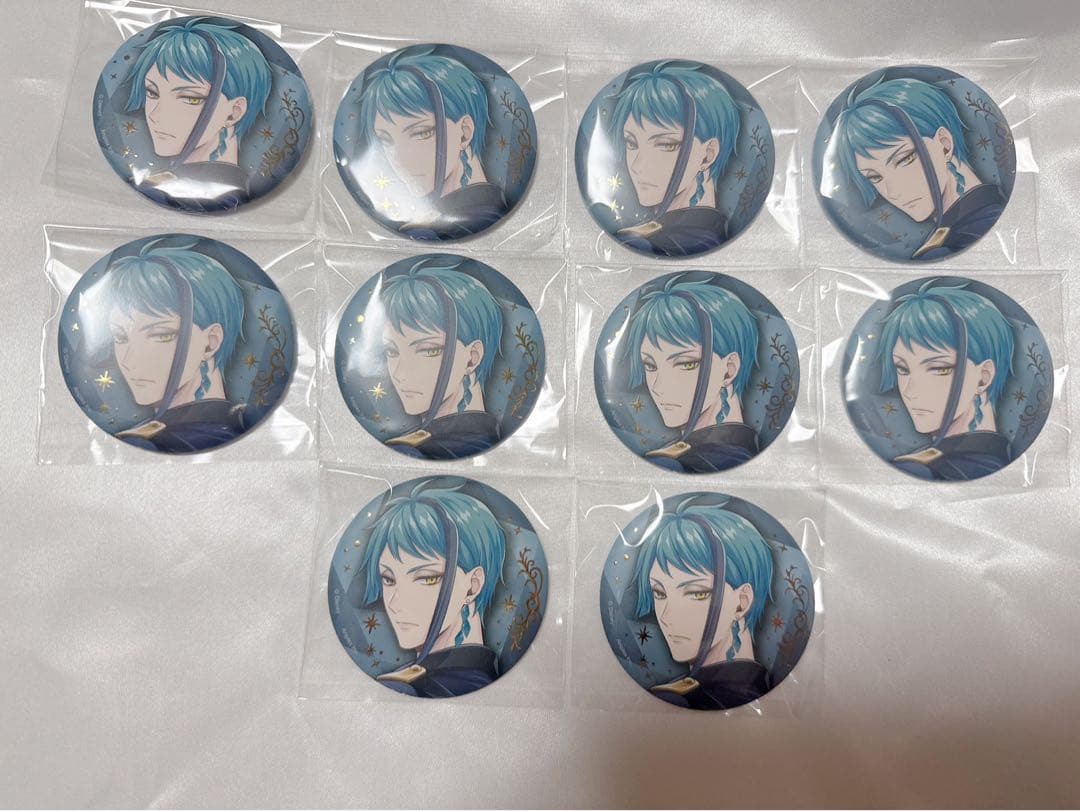 ツイステ　ジェイド　ブレイジング　ジュエル　缶バッジセット