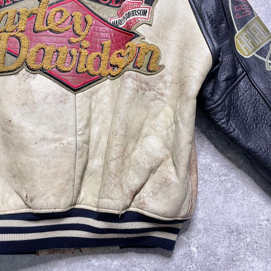 【激渋90s Harley-Davidson leather jacket】