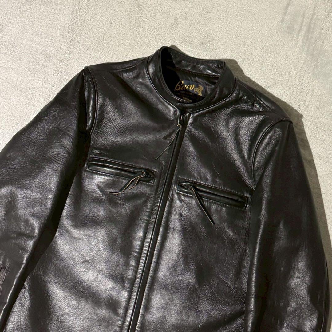 リアルマッコイズ BUCO J-100 レザージャケット サイズ 34 馬革